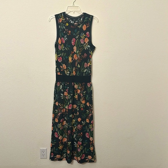 Theory Lewie Sleeveless Floral Dress - Picture 5 of 10